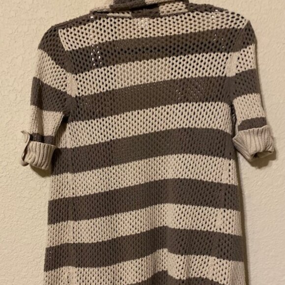 Beige Striped Sweater - Picture 4 of 4